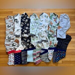 Lot of 7 pajama sets boys 4T